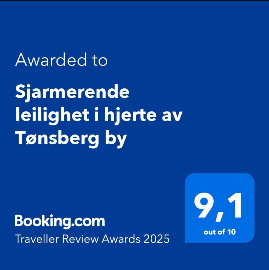 Sjarmerende Leilighet I Hjerte Av Tonsberg By Exterior photo